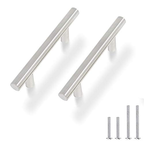 Probrico Kitchen Cabinet Pulls Brushed Nickel T Bar Stainless Steel Door Knobs Probrico Kitchen Cabinet Pulls Brushed Nickel T Bar Stainless Steel Door Knobs